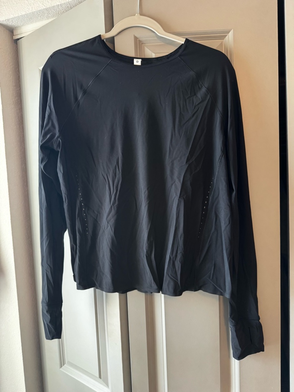 Lululemon Black Long-Sleeve Performance Top
